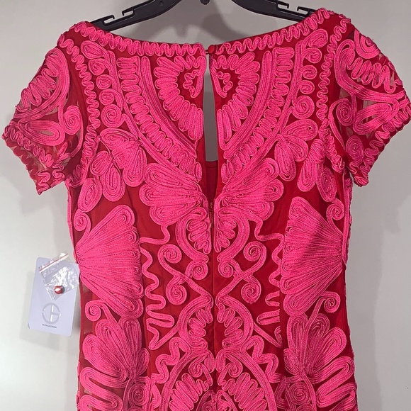 JS Collections SHORT SLEEVE MINI DRESS - Picture 5 of 8